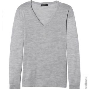 Banana Republic Machine-Washable Merino Vee